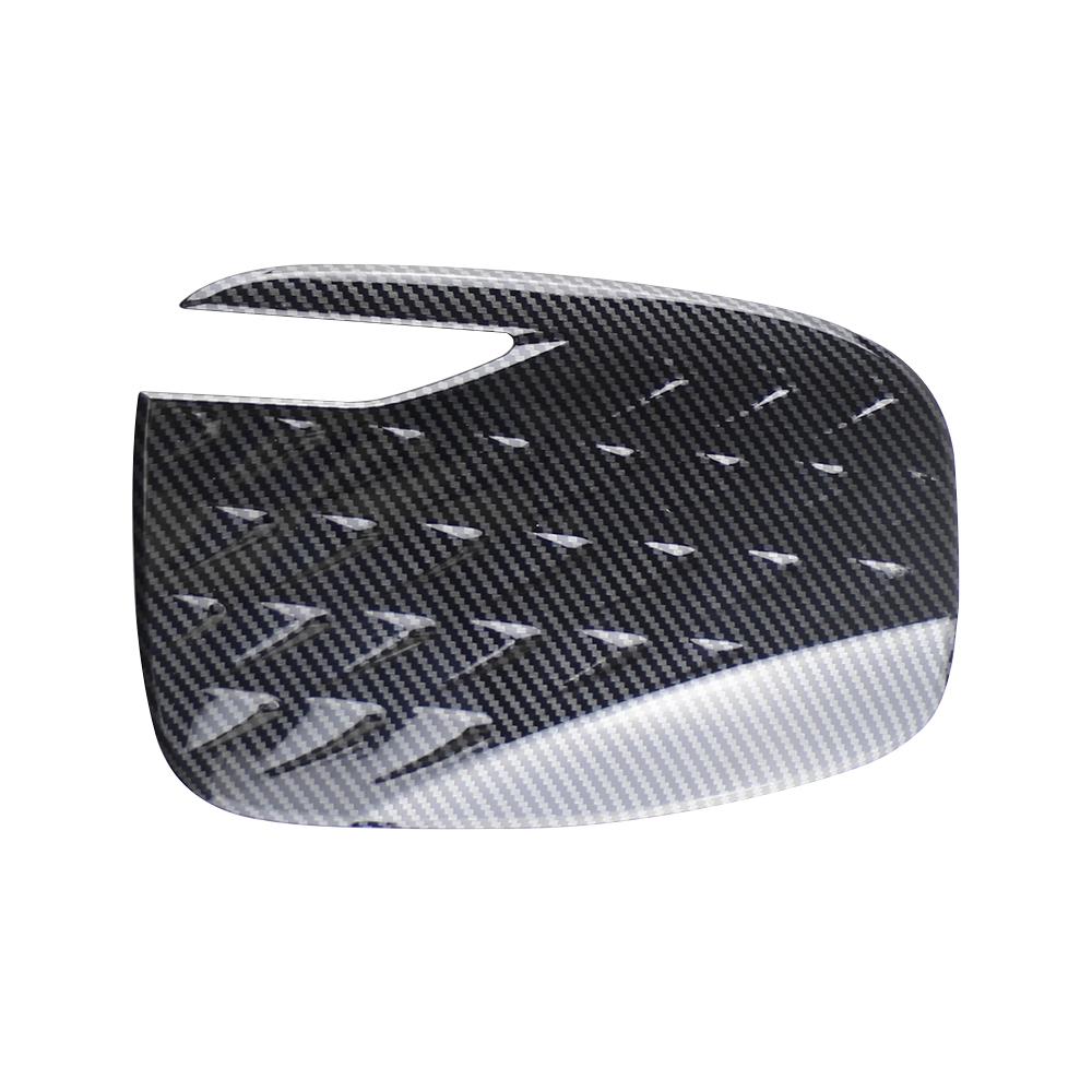 

For BYD Atto 3 Atto3 2026 2026 2026 Fuel Tank Cover Trim Carbon Fiber Car Charging Port Decorative Sticker Accessories black