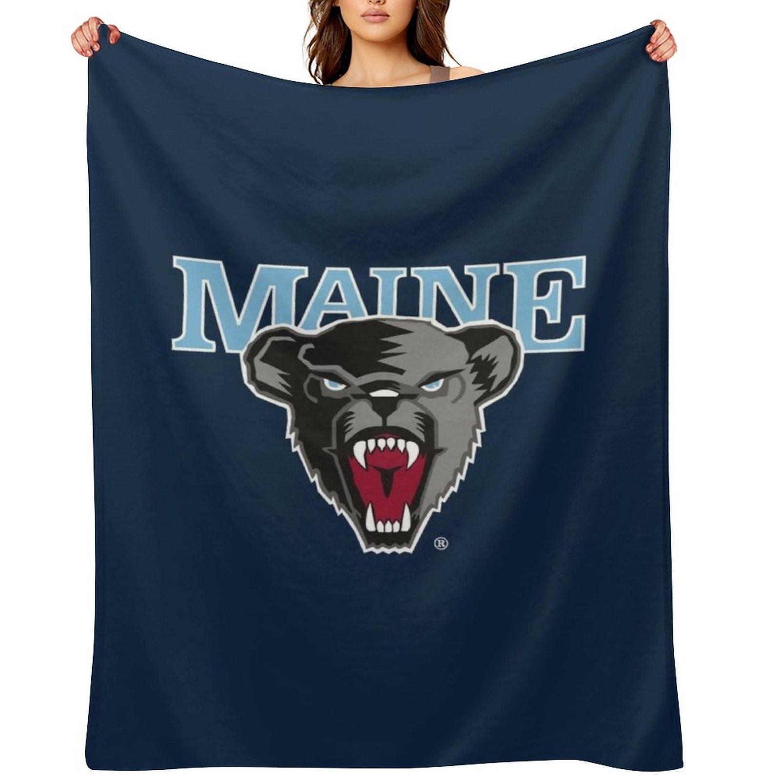 Maine BLACK BEARS ORONO ME Throw Blanket Luxury Heavy Extra Large Throw Bed Fashionable Blankets 30x40in
