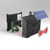 USB Solar-Powered Outdoor Waterproof Animal and Bird Repellent Mouse Repeller with Red & White Flashing Light