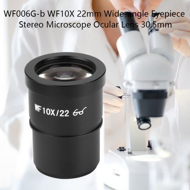 WF10X//18mm Lenses Biological Microscope Wide-Angle Eyepiece Optical Lenses with Scale for Biological Microscopes Eyepiece
