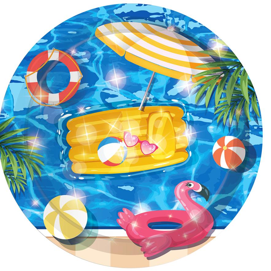 Hawaii Party Luau Flamingo Decoration Pineapple Coconut Drinking Cup Wedding Birthday Summer Hawaiian Tropical Party Decorations