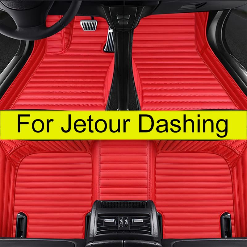 Car Floor Mats For Jetour Dashing 2024 Auto Foot Pads Automobile Carpet Cover Interior Accessories
