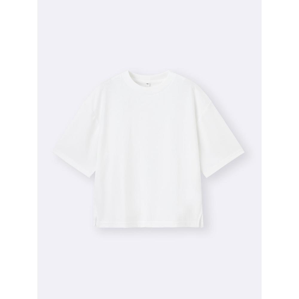 

GU by Uniqlo Футболка Dry Wide Tee 5 Minute Sleeve +os US Технические характеристики 01 OFF WHITE/S