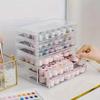 1pc,Nail polish storage box, nail polish display box, transparent multi-layer storage rack, cosmetics, lipstick, jewelry storage