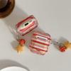 Three-color Striped Simple Earphone Cover for Apple AirPods 1 /1 Generation Personalized Bluetooth Case PRO1 Anti-drop PRO1