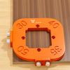 Wood Panel R10-R50 Quick-Jig Router Table Bits Jig Arc Angle Corner Template Woodworking Router Corner Radius Templates Jig