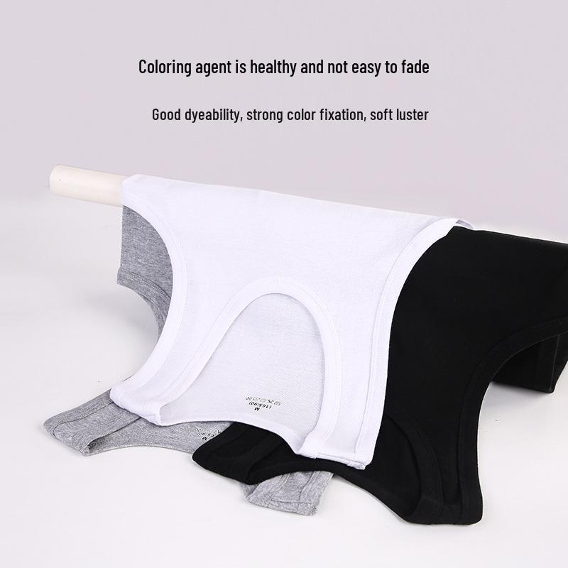 Kangji Pánské tílko z čisté bavlny slim fit s racerback střihem - Prodyšné tričko bez rukávů v jednobarevném provedení