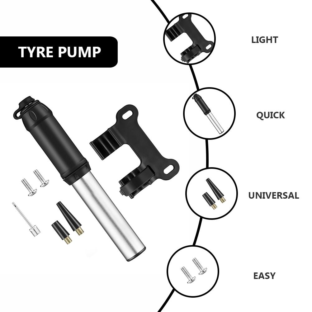 Buy Cycling Bicycle Pump Aluminum Alloy Cycling Hand Air Pump Tire