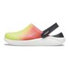 Crocs Sabots Slip-On LiteRide EVA Logo Chaussures Unisexe Dégradé Bleu Orange 206597-3T9