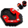 For CLX 700 700CL-X 700CLX Heritage clx700 CL-X CL-X700 Adventure Accessories Motorcycle Kickstand Side Stand Extension Plate