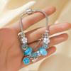 Fashion DIY Crystal Rhinestone Bracelet Personalized Beaded Chain Accessory for Women Girls Gift