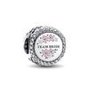 Nuovo Argento 925 Serie Rosa Torta maker infermiera Cubo Multicolore Perla Charms Gioielli Squisiti Adatto a Braccialetto 3mm Regalo Fai da Te Compleanno