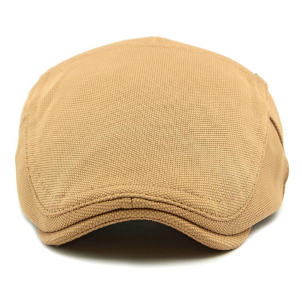 HT4774 Mens Berets Women Spring Summer Hat Sun Cap Solid Artist Painter Beret Hat Male Female Ivy Flat Cap Adjustable Beret Cap