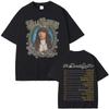 Ella Langley Black Dandelion Tour2026 Tee Summer Fashion High Quality Soft TEE Harajuku Pure Cotton Casual Grunge Round Neck Tee
