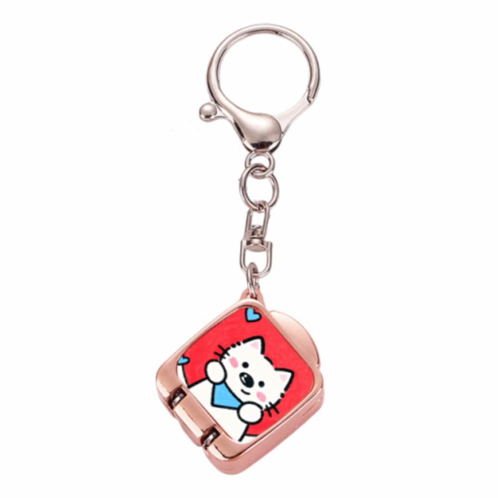 Creative Mini Folding Nail Clipper Portable Nail Clipper Key Ring Toenail Trimmer Gift Style A