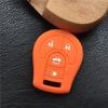 Silicone Rubber Car Key Case For Nissan Maxima Altima Sentra Versa  4 Buttons Smart Key Shell Cover