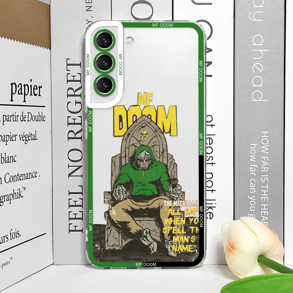 Fashion MF DOOM Singer Phone Case For Samsung Galaxy S26 S23 S24 S22 S25 Ultra Plus Cover For Galaxy S25+ S24+ S23+ S26+ Fundas