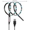 Light Strip Universal Backlit Adornment Rope Lamps Decoration Indoor Luminous Adorn 5V USB LED Lamp with Controller for Home