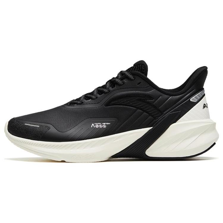 

Anta DuCi4 Comfortable Slip Resistant Abrasion Resistant Low top Running Shoes Women s Black White 122315520-6 37.5