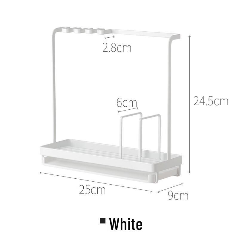 Kitchen Sink Drainer and Storage Rack