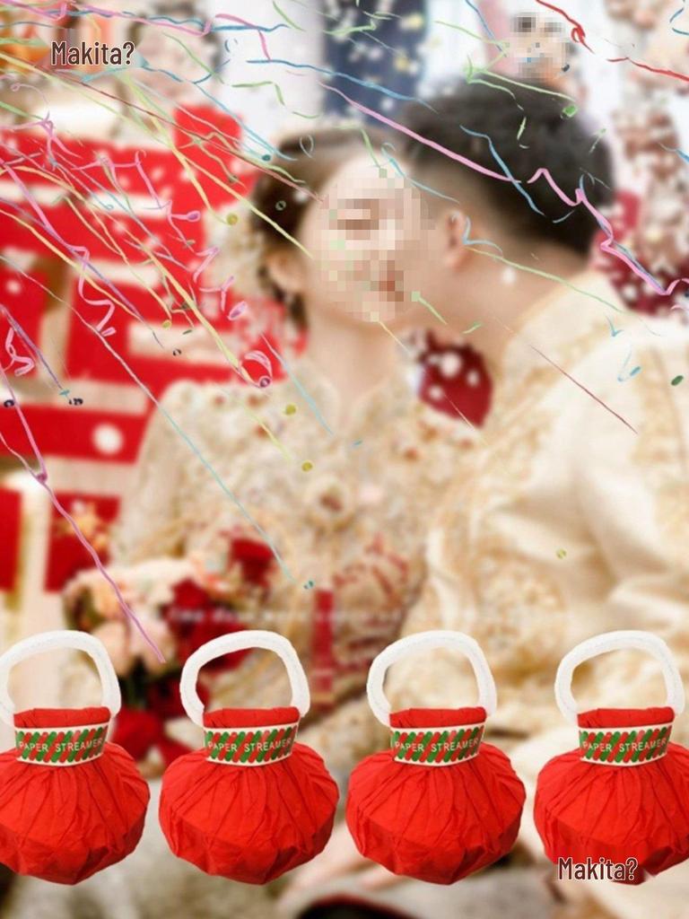 Wedding Confetti Handmade Color Strips & Housewarming Fireworks Bracelet