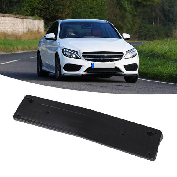 Mercedes-Benz Klasa C W205 Uchwyt na przednią tablicę rejestracyjną, Kolor ze zdjęcia, Plastikowy. None