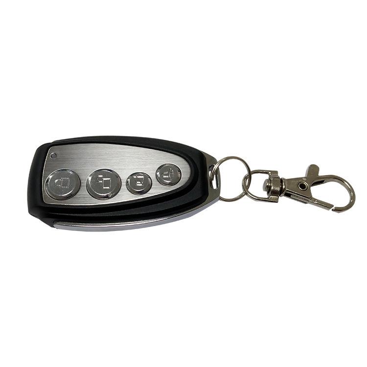 Metal Wireless Remote Control - 4 Button Self-Copying for Garage, Access & Security
