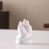Ceramic Small Fat Bergamot Incense Plug Incense Seat Creative Household Indoor Tea Ceremony Tea Pet Incense Burner Incense