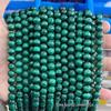 7A Grade Natural Malachite Round Loose Beads for DIY Jewelry Accessories - Handmade Semi-Finished Products