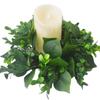 American Imitation Wreath Candle Wreath Eucalyptus Wreath Boxwood Wreath Table Party Decoration Wreath