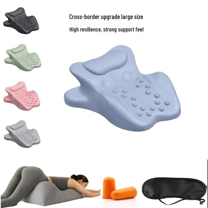 Multi-functional Memory Foam Nap Pillow for Bed: Lumbar and Leg Cushion with Phone Support