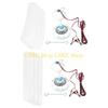 L8RE 12V 3 36" inch Ceiling Fan Mute Electric Hanging Fan for Dining Room Bed