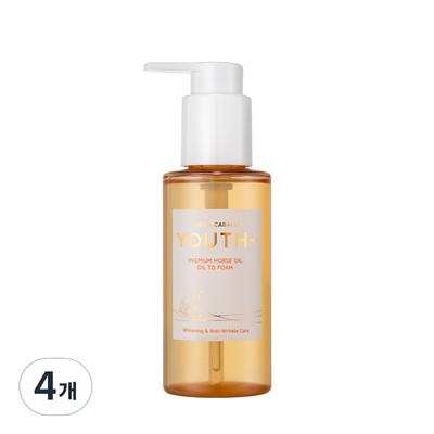 Cremacavallo Jaminkyung Olio Detergente in Schiuma, 110ml, 4 pezzi