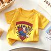 Anime Super Man Summer T Shirt Supermans Short Sleeve Tee Cartoon Print Boy Girl Clothes O Neck Casual Children Cotton Tops
