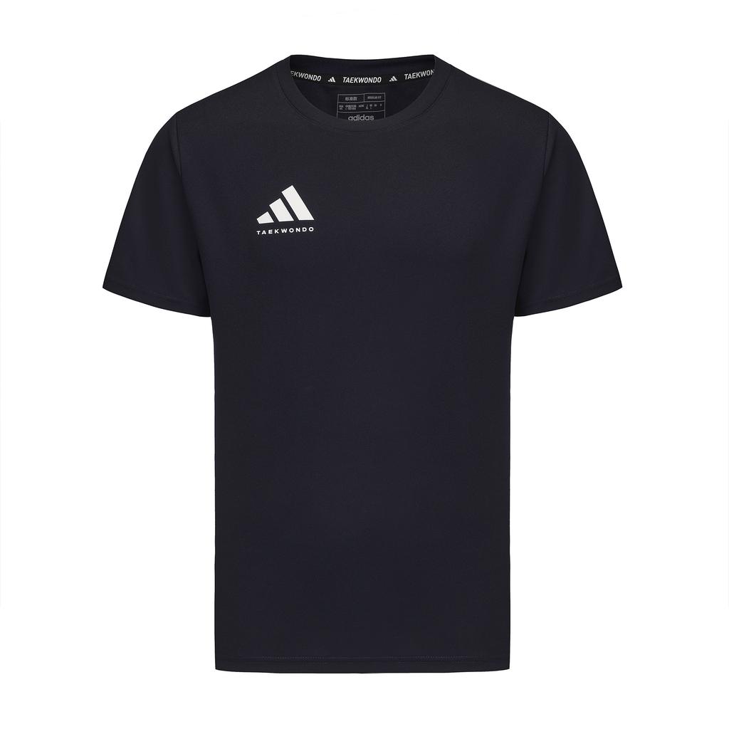 Adidas Quick-Drying Lightweight Breathable Round Neck Short Sleeve T-Shirt Unisex Tops Dark-Blue ADICLTS24CTKP-BU