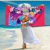 Kpop Cartoon Beach Towel, Super Soft Microfiber, Gift for Her/Him, Birthday, for Pool, Beach, Travel, Home Decor Fan Gifts