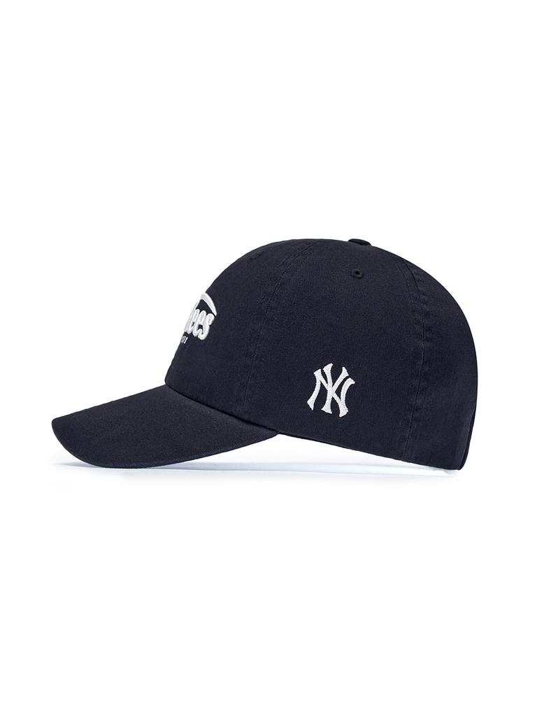 Emelbi Jelly Unstructured Ball Cap Ny (Black)