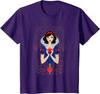 Hot Fashion Casual Princess Snow White Modern Art Deco Style T-Shirt S-4XL Four Seasons Unisex