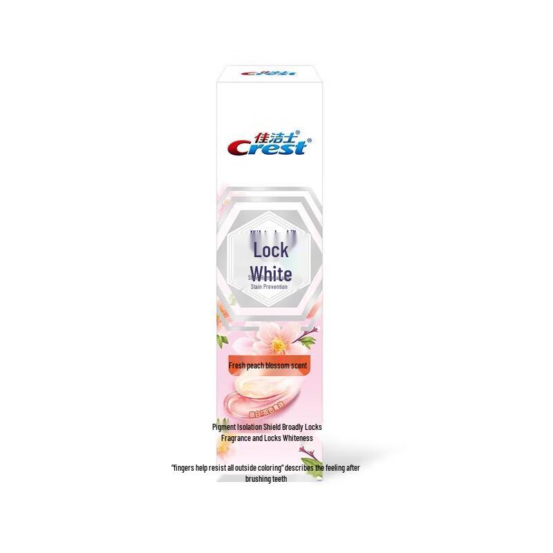 Crest White Peach & Cherry Blossom Dual Whitening Toothpaste