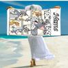 Personalized customized proof beach towel with Tom and Jerry pattern - soft, absorbent,quick-drying,perfect swimming,camping&bathing
