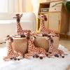 Cute Simulation Giraffe Doll Plush Toy Lying Down Deer Sika Deer Doll Children's Companion Doll
