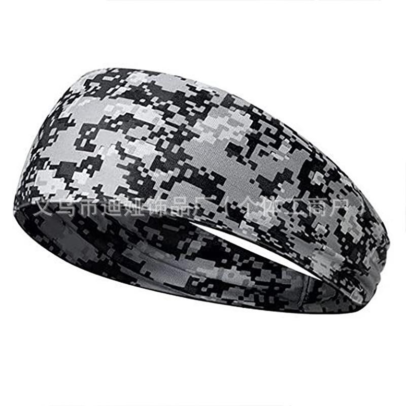 European & American Sweat-Wicking Antiperspirant Running Headband - Women s Sports Sweat-Absorbing Headscarf