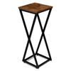 Loft Planter Konel Rustic Loft Black 62 Cm