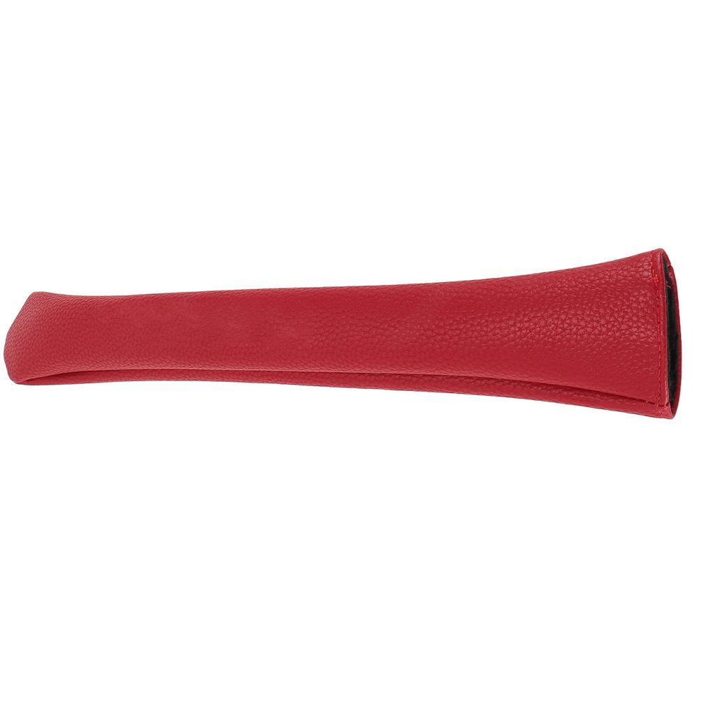 Ausrichtungshilfen-Schlägerhaube Leder Atmungsaktiv Ausrichtungshilfen-Schutzhülle Etui Halter für die Praxis Rot