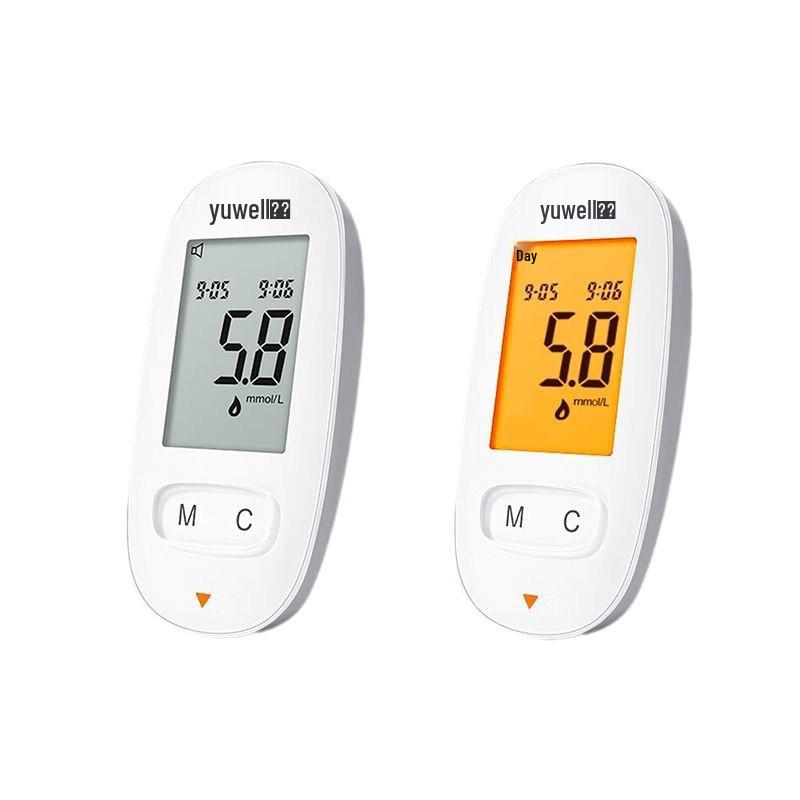 Yuyue 580/590 Voice Blood Glucose Meter with Universal Test Strips