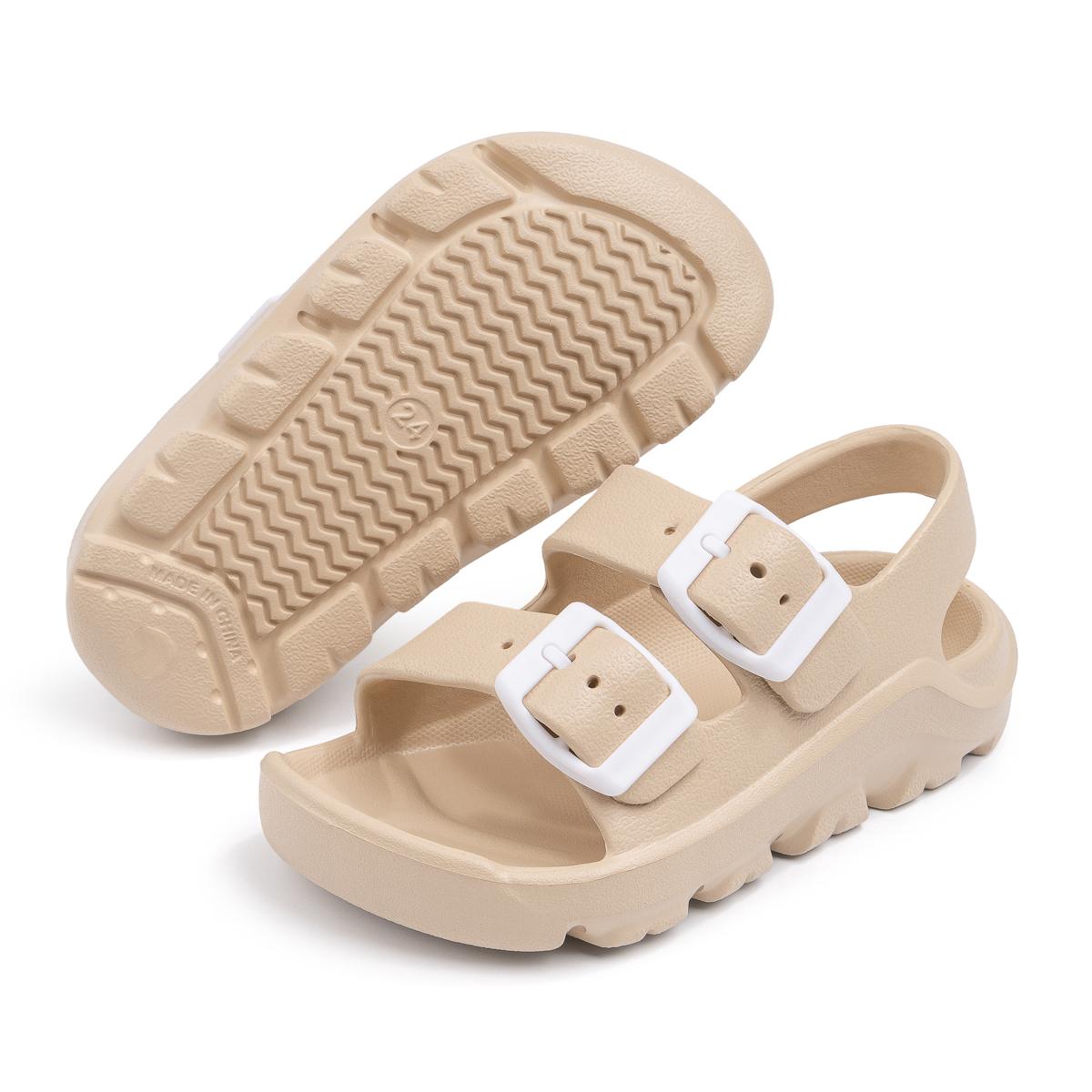 

Summer Children s Flat Low Sandals Rubber Soft Non-slip Soles Beach Water Sports Multicolor Comfortable Casual Shoes 24