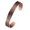 New Viking Magnetic Antique Red Copper Bracelet Popular Open Vortex