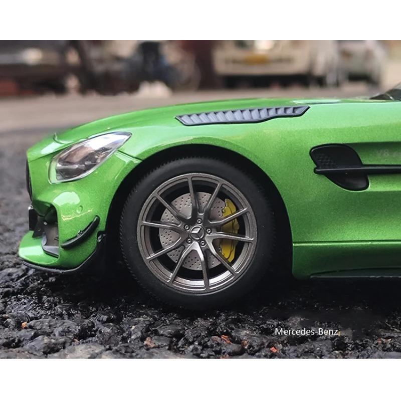 1/18 Mercedes-Benz GTR Demon aliaj turnat sub presiune jucărie mașină model sunet și lumină copii jucării de colecție cadou de ziua de naștere