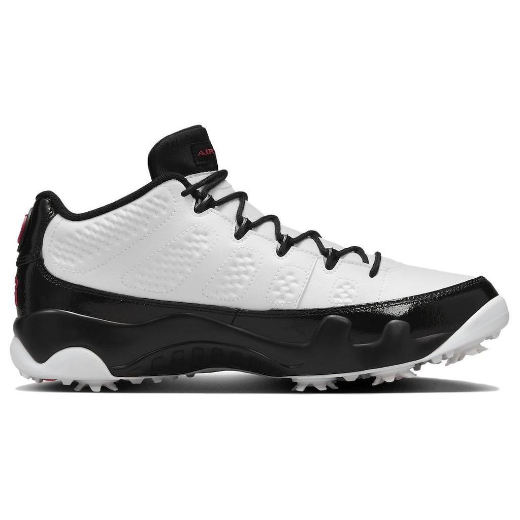 Air Jordan 9 Low Golf Bílá Černá Pravá Červená Pánské Tenisky FJ5934-100