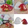 Silicone Molds Resin Trays Moulds Christmas Hat Shape Silicone Plates Moulds Silicone Texture Crafting Moulds for Craft